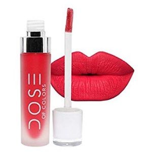 Dose of Colors red lipstick
